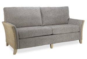 arlington jubilee grey 3 seater sofa rattan