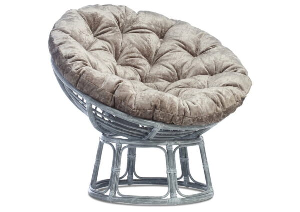 Grey-Papasan-Chair-in-silver-Velour