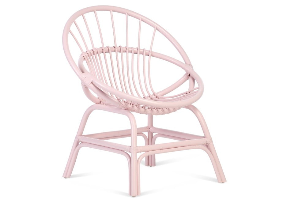 Pink Moon Rattan Chair Desser & Co