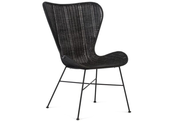 Porto-rattan-wing-chair-black