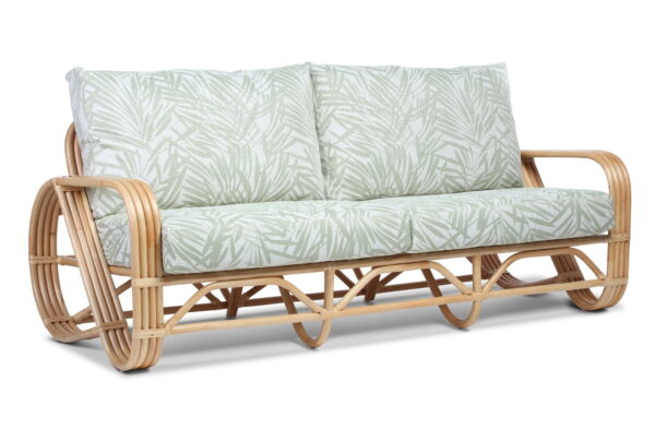 pretzel 3 seater sofa in tropical web