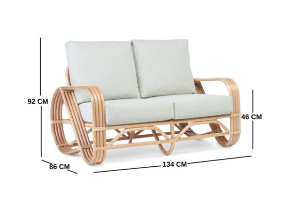 papasan sofa dimensions 5