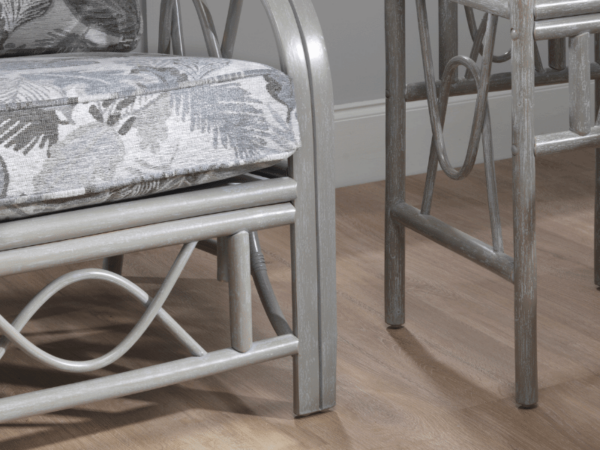 bali grey cane lamp table