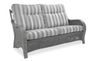 grey turin grey duke stripe cane sofa