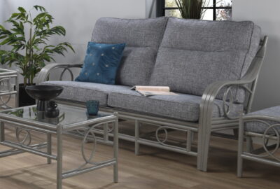 madrid grey 3 seater sofa earth grey