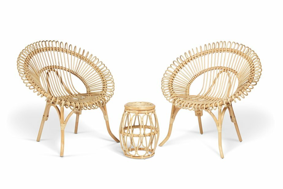 Natural Shanghai Chairs And Beijing, Outdoor Round Wicker Lounge Chair Singapore