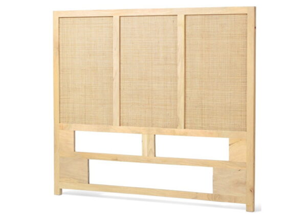 natural queen headboard tilted angle web