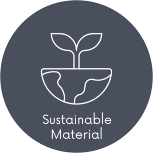 sustainably farmed material
