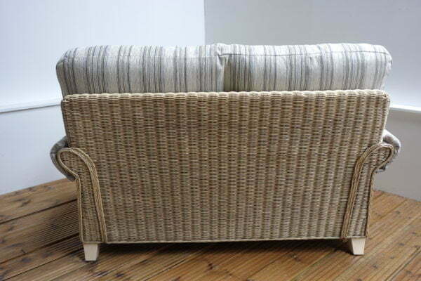 clifton 2 seater sofa in loom stripe