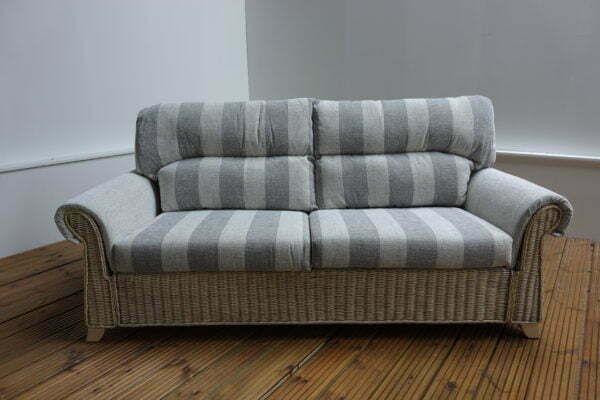 clifton 3 seater sofa in athena stripe