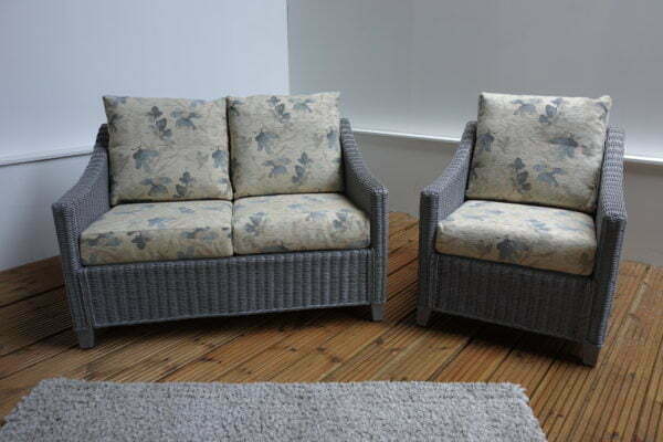 dijon grey 2 seater sofa & chair in oasis