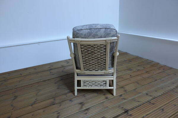 milan chair in mayfair stripe and mayfair floral
