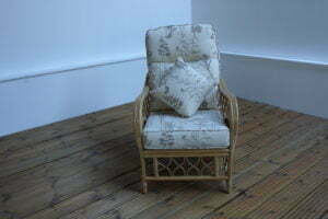 oslo light oak chair in cork with scatter cushion