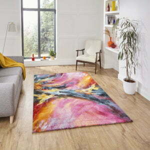 brooklyn watercolour abstract rug (13800) 3 sizes available