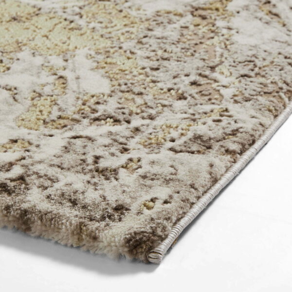 florence abstract rug in beige & silver (50033) 3 sizes available