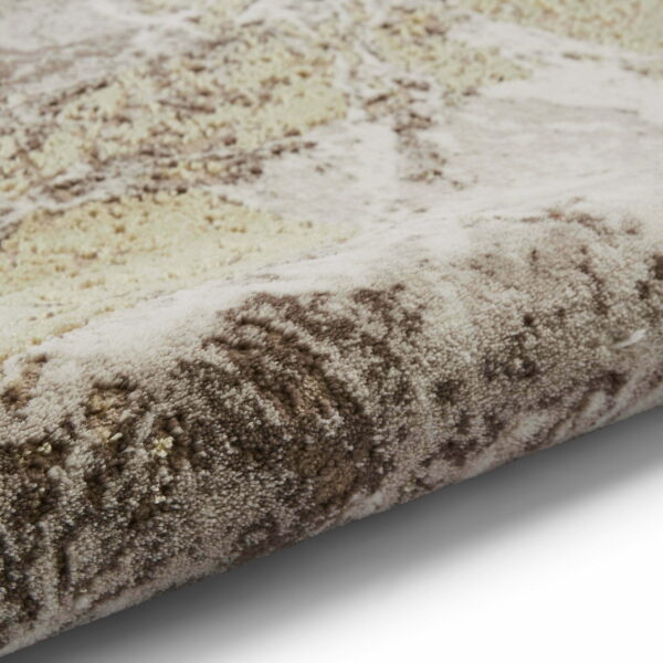 florence abstract rug in beige & silver (50033) 3 sizes available