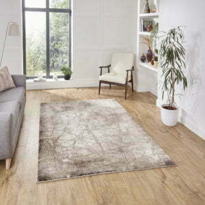 florence abstract rug in beige (50035) 3 sizes available