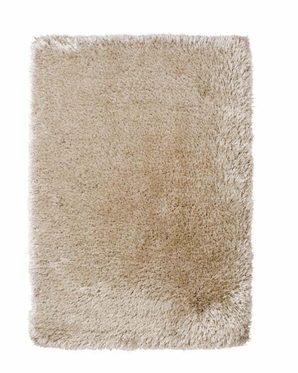 montana shaggy rug in beige 4 sizes available
