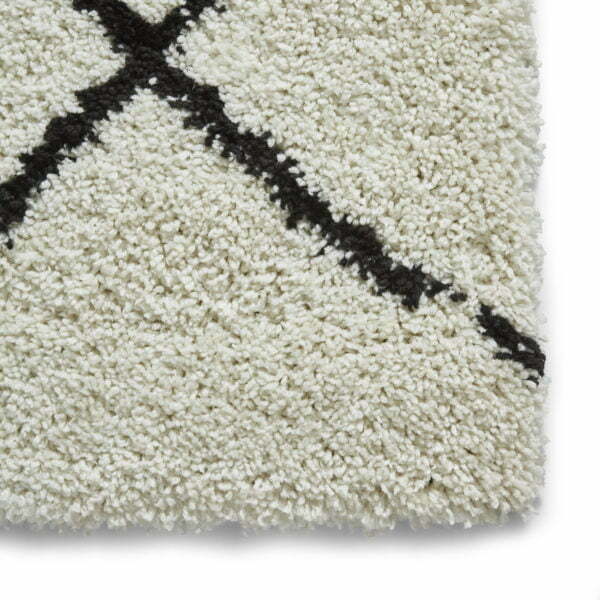 berber rug in white and black 3 sizes available