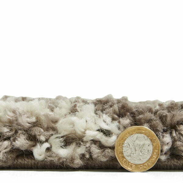 scandi berber rug in beige and cream 3 sizes available