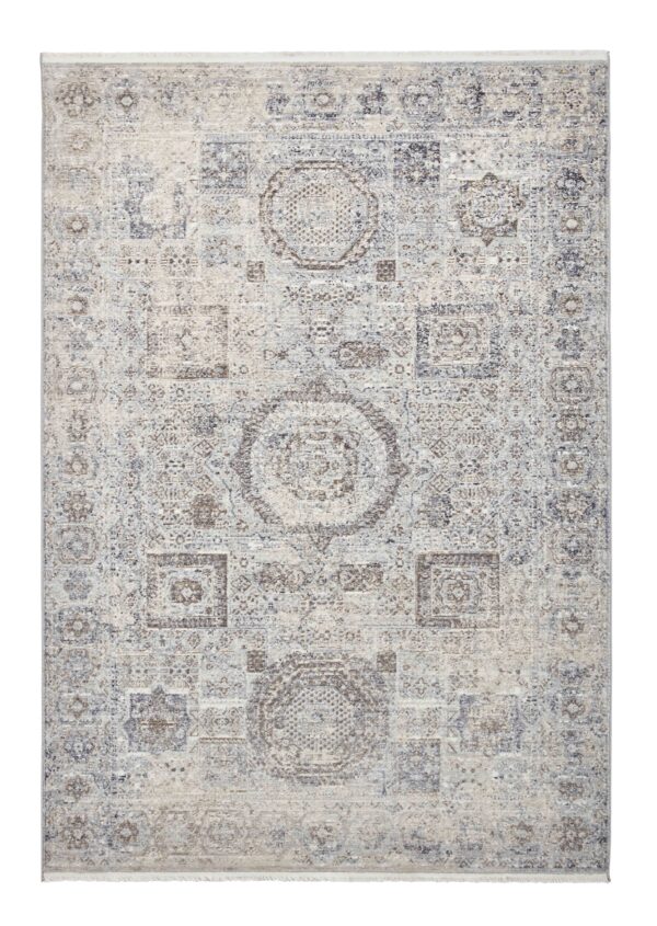 minerva flat rug in grey 2 sizes available