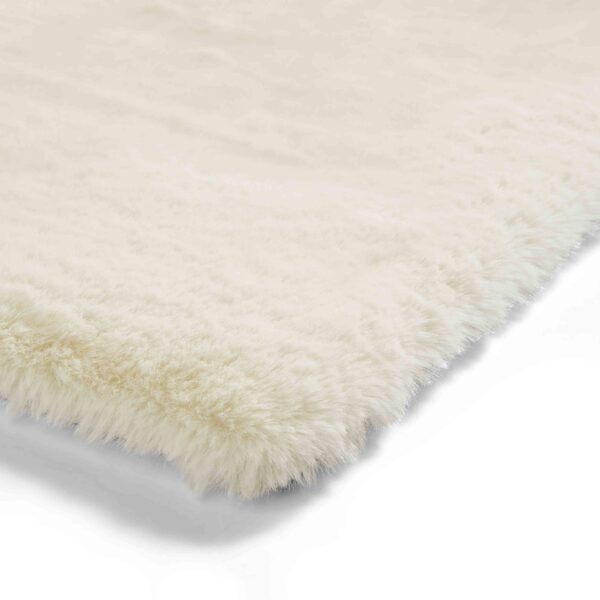 cushy soft shaggy rug in beige 4 sizes available