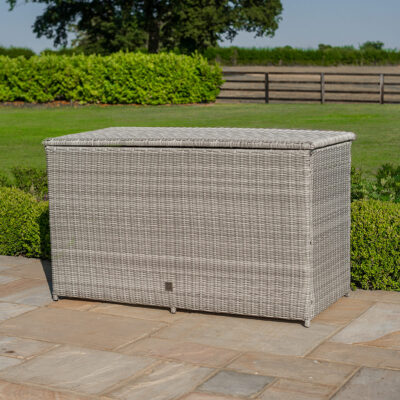 grasmere outdoor rattan cushion storage box
