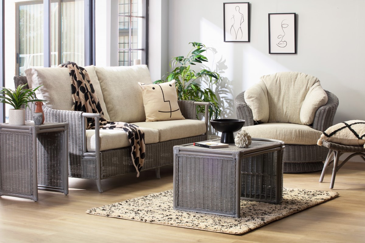Eden Grey Cane Furniture Range